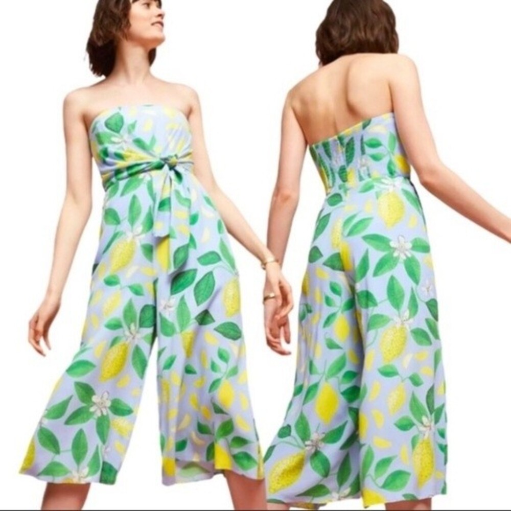 Maeve Wide Leg Jumpsuit lemons grove